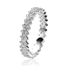 Silver ZINZI Ring | Sweet Apple